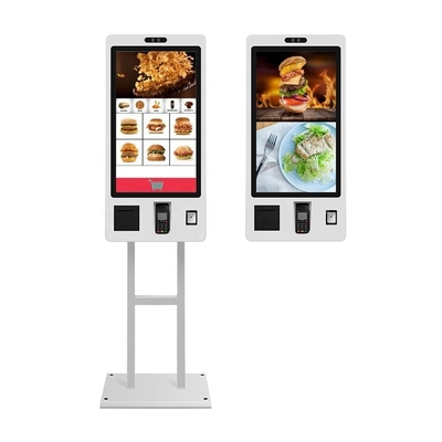 Touch LCD Self Service Ordering Machine Convenient And Applicable