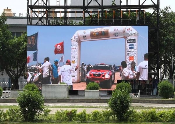 Large Sports Outdoor Rental Led Screen 3m Viewing Distance With 500*500mm Cabinet